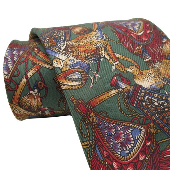 Burberrys silk tie Men's Unisex made in England Unique Designer - Picture 2 of 5